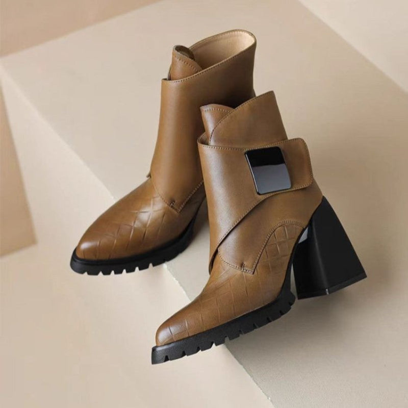 Dahlia Luxe Leather Boots