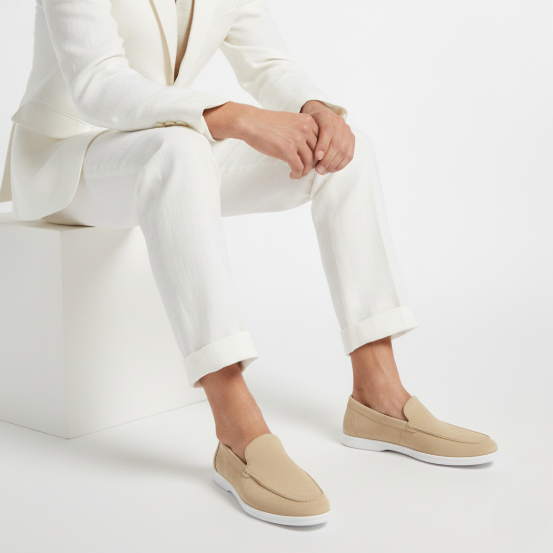 Elegant Suede Comfort Loafers