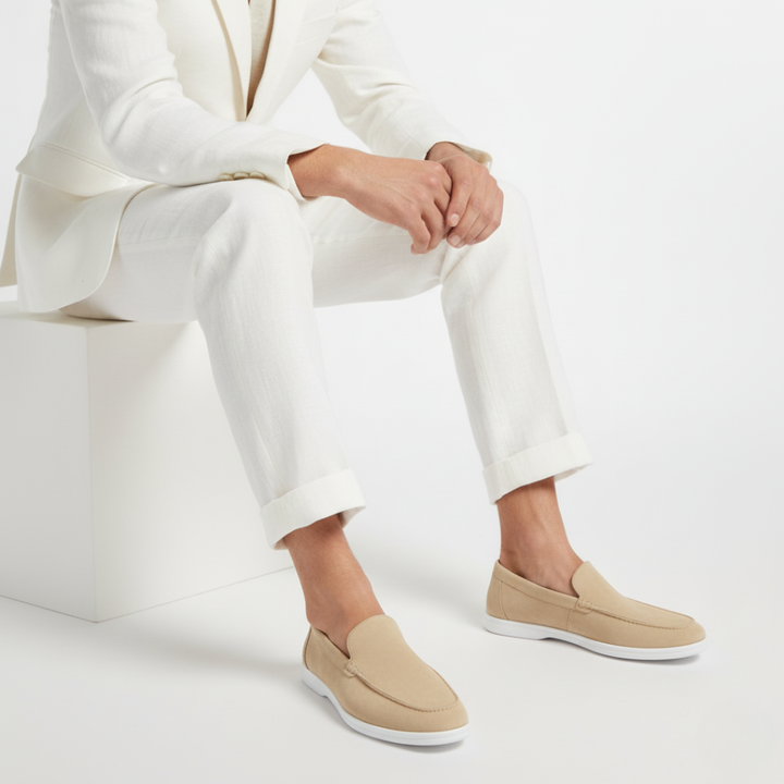 Elegant Suede Comfort Loafers
