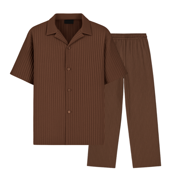 Stylish Pleated Summer Set
