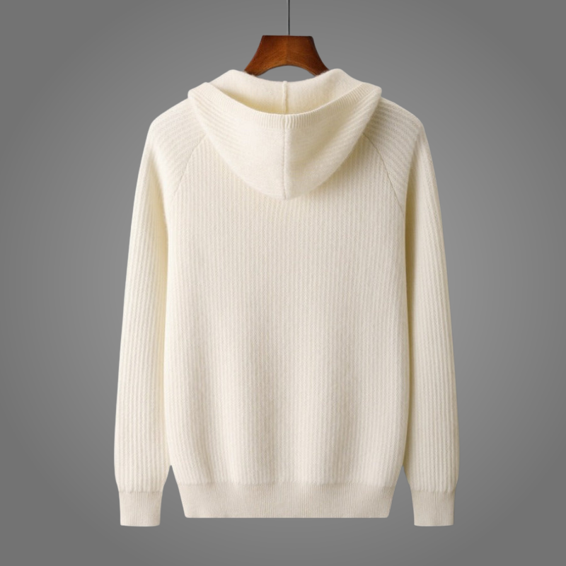 Cozy Merino Wool Zip Hoodie