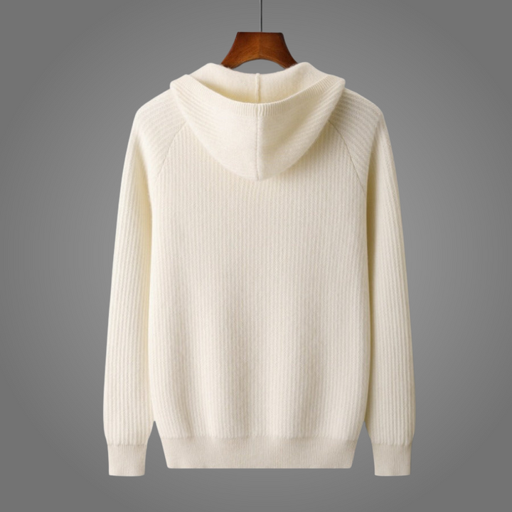 Cozy Merino Wool Zip Hoodie