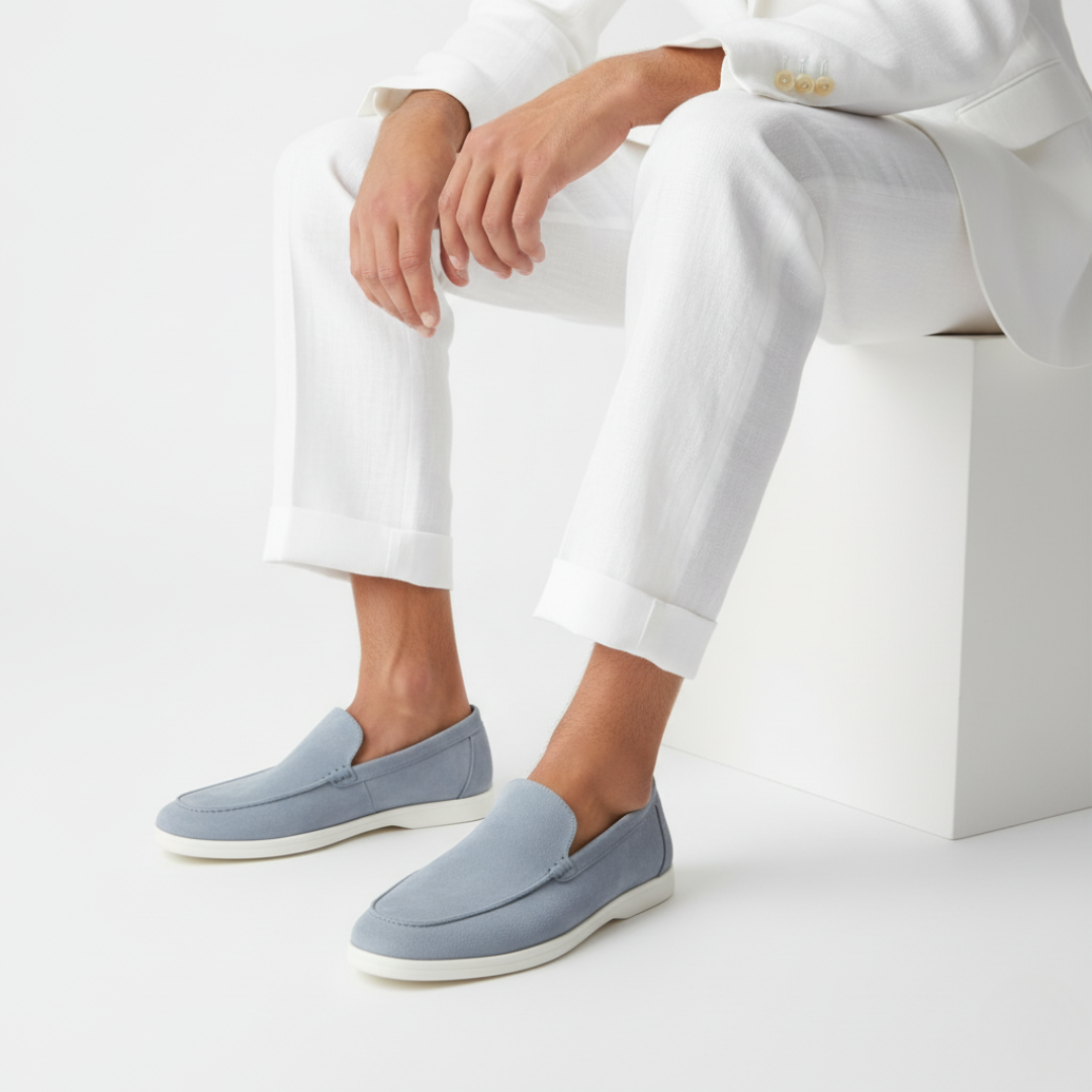 Elegant Suede Comfort Loafers