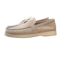 Elegant Suede Slip-On Loafers
