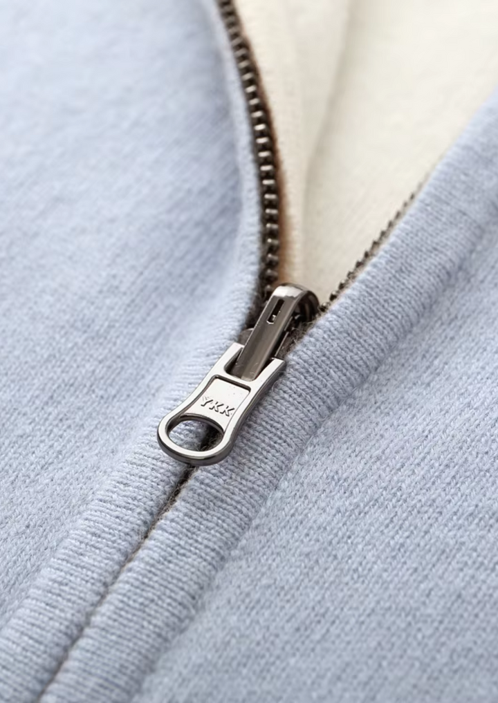 Cozy Wool Zip Cardigan