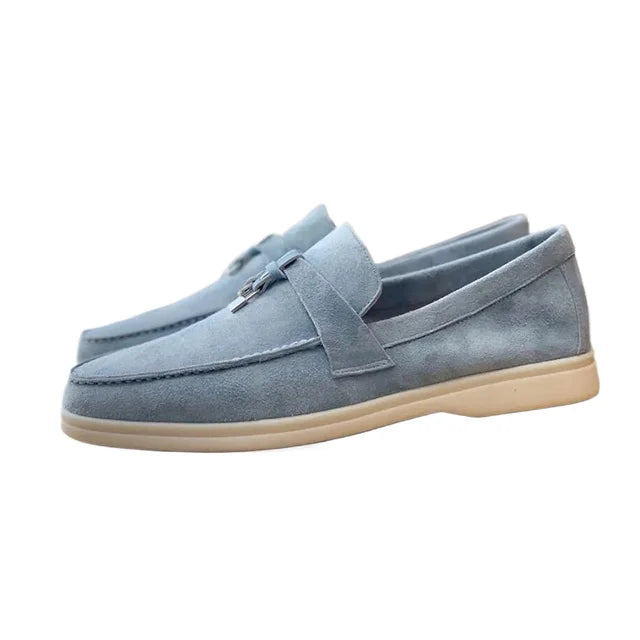 Elegant Suede Slip-On Loafers