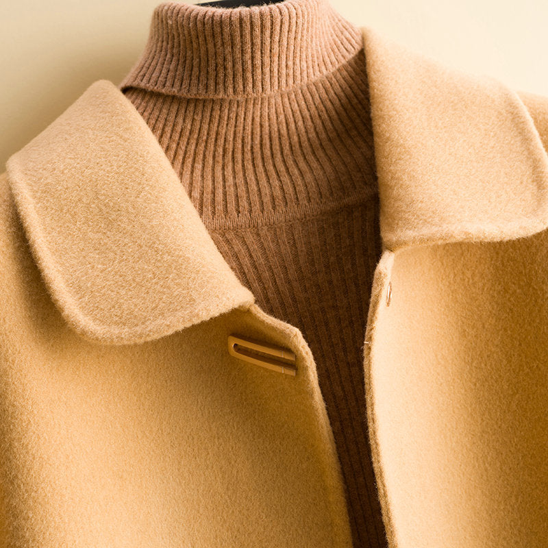 Clara Classic Wool Overcoat Essentials