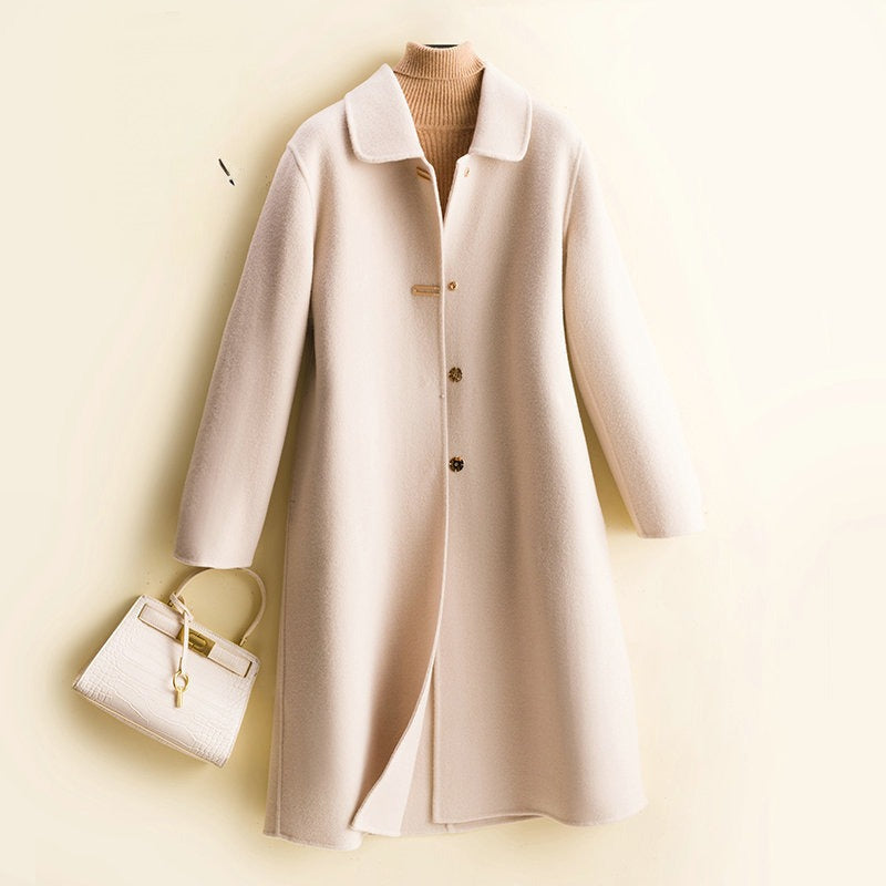 Clara Classic Wool Overcoat Essentials