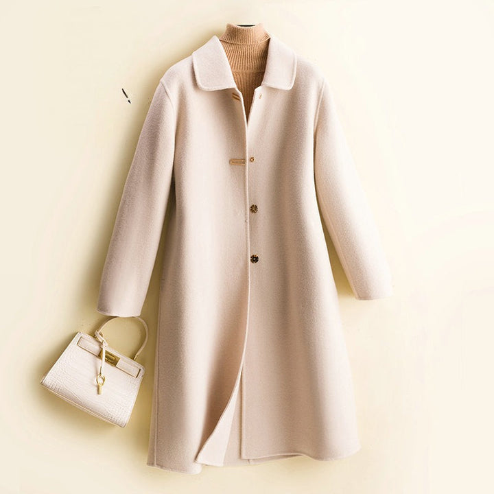 Clara Classic Wool Overcoat Essentials