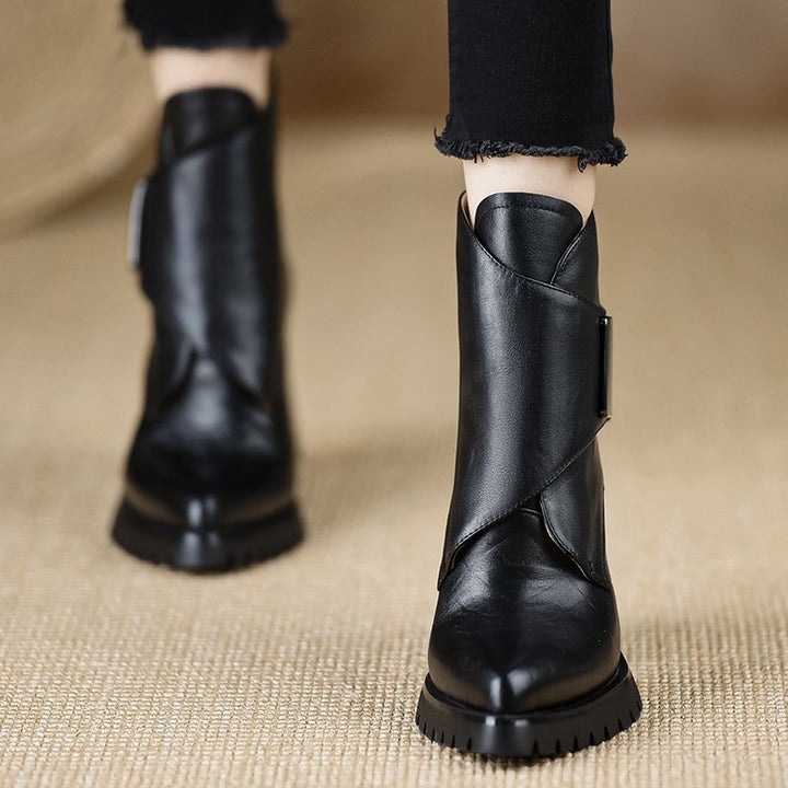 Dahlia Luxe Leather Boots