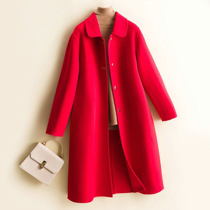 Clara Classic Wool Overcoat Essentials