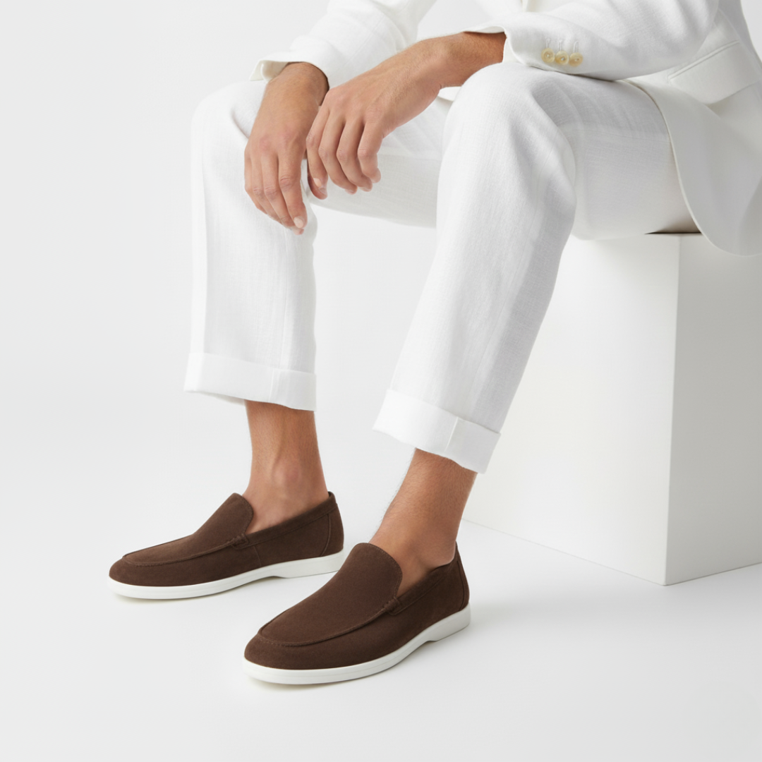 Elegant Suede Comfort Loafers