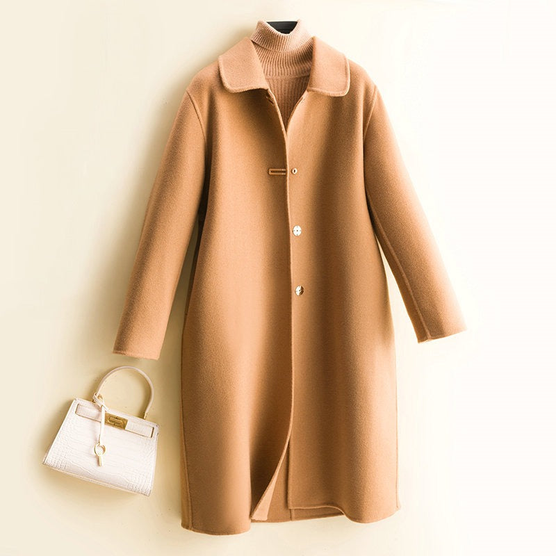 Clara Classic Wool Overcoat Essentials