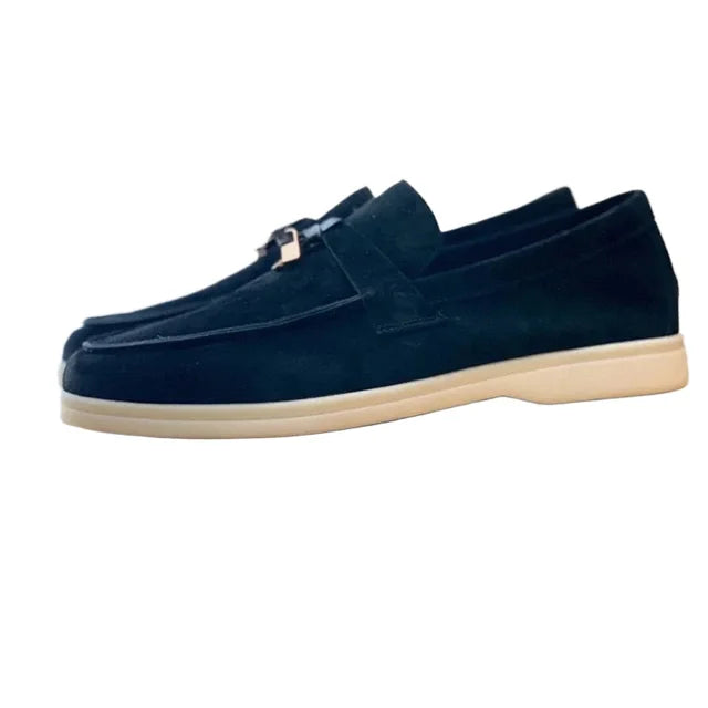 Elegant Suede Slip-On Loafers