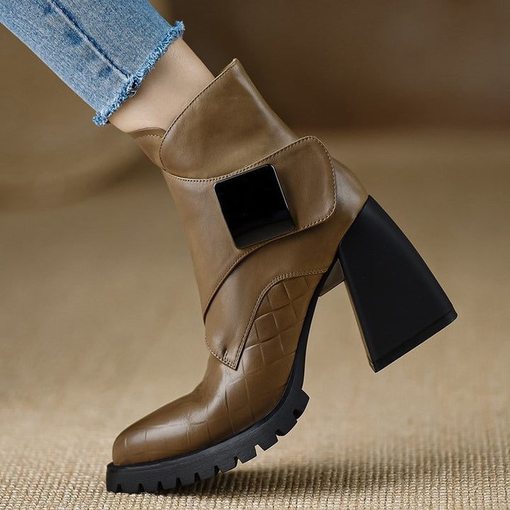 Dahlia Luxe Leather Boots
