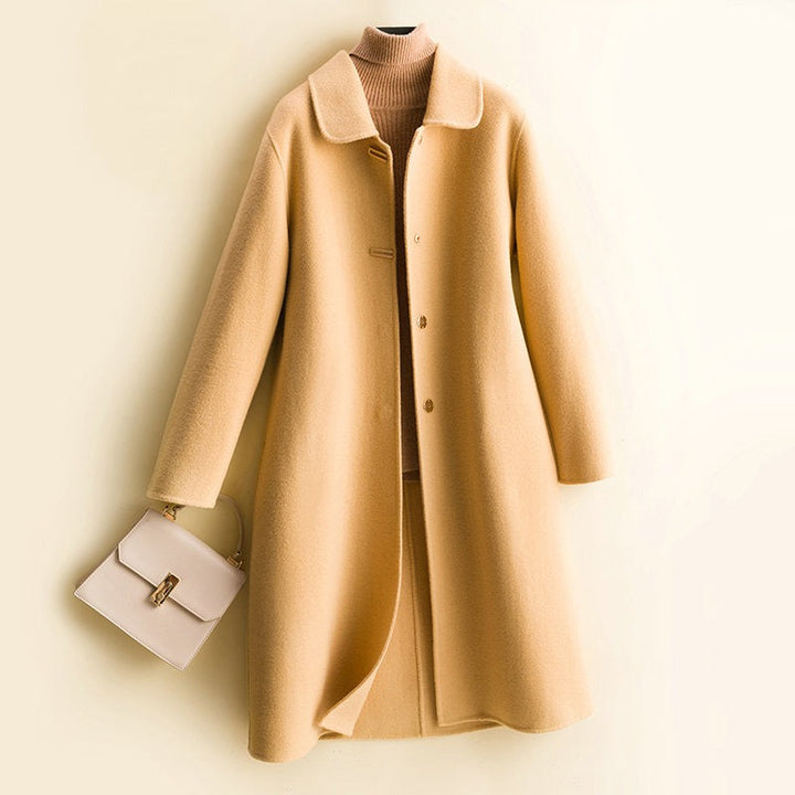 Clara Classic Wool Overcoat Essentials